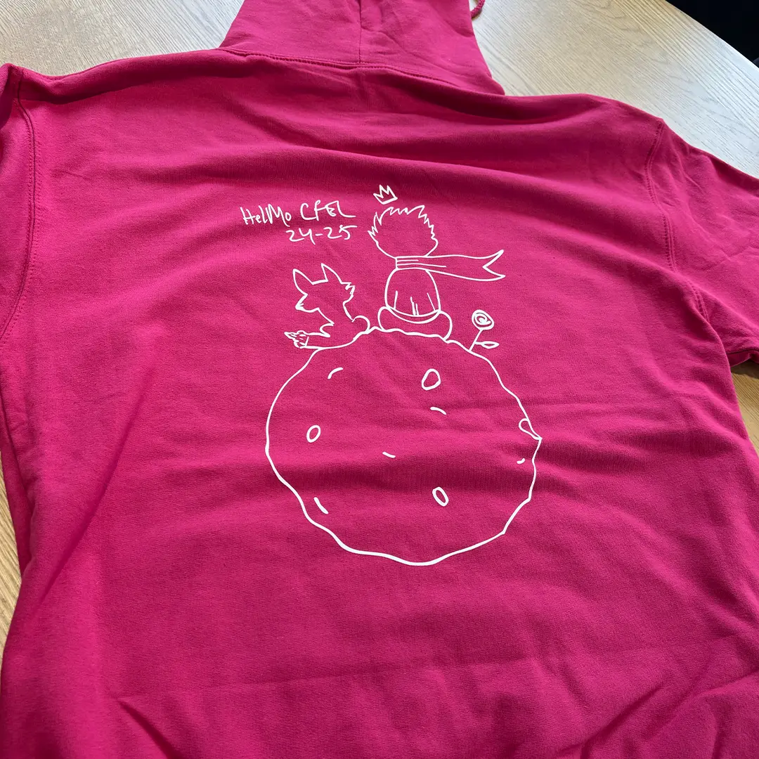 Sweat personnalisé en sérigraphie